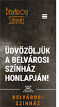 Mobile Screenshot of belvarosiszinhaz.hu