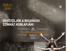 Tablet Screenshot of belvarosiszinhaz.hu